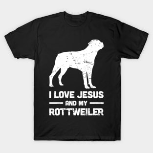 Rottweiler - Funny Jesus Christian Dog T-Shirt